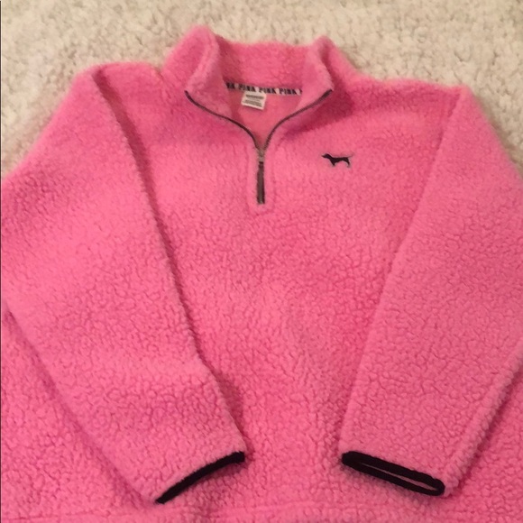 PINK Victoria's Secret Tops - Victoria Secret PINK fleece pullover